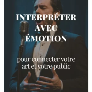 Interpréter avec émotion pour connecter art et public