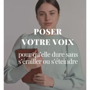 Poser votre voix